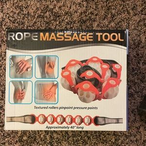 Rope massage tool